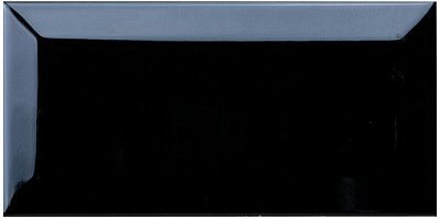 Керамическая плитка Neri Adne2042 Biselado Pb Negro (7,5x15)