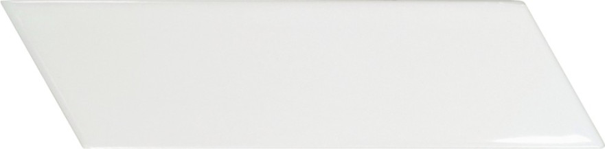 Керамическая плитка Chevron wall WHITE RIGHT MATT (18.6x5.2) 23361 23361