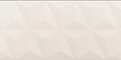 Настенная плитка 4D Diamond White Matt Rett (40x80) D728