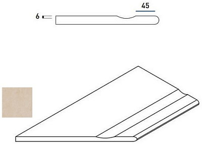 Magnesio Bordo Svasato Round Sx 620090000398 (30x60)