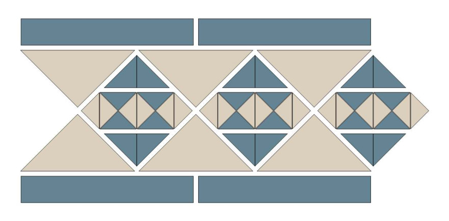 Бордюр MUNICH 1 BORDER (28.1x15)