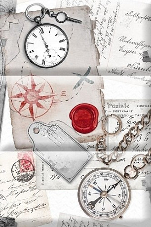 Керамическая плитка Composicion Aventura Grey B (15х22.5)