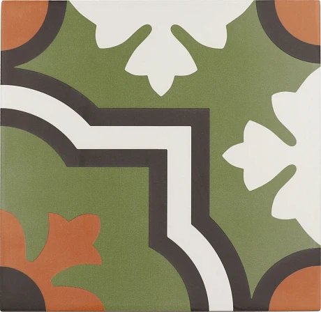 Керамогранитный декор Rivoli Monaco Verde 20x20 Matt