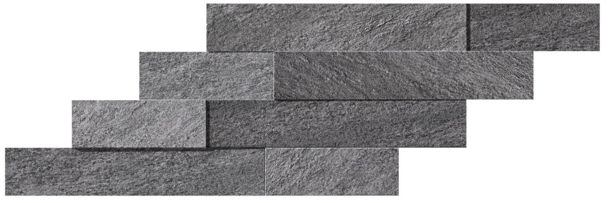 Мозаика Brave Grey Brick 3D (29x59) A1F3 A1F3
