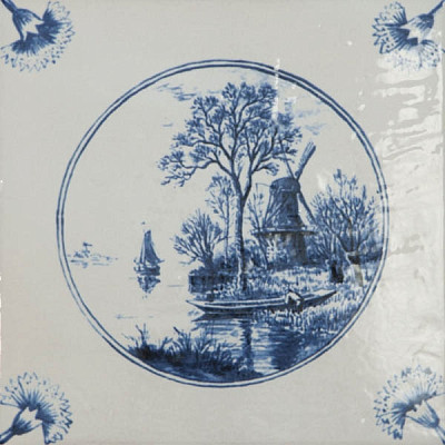 Настенная плитка Guadiana Marinero Decor (22.3x22.3) СП796