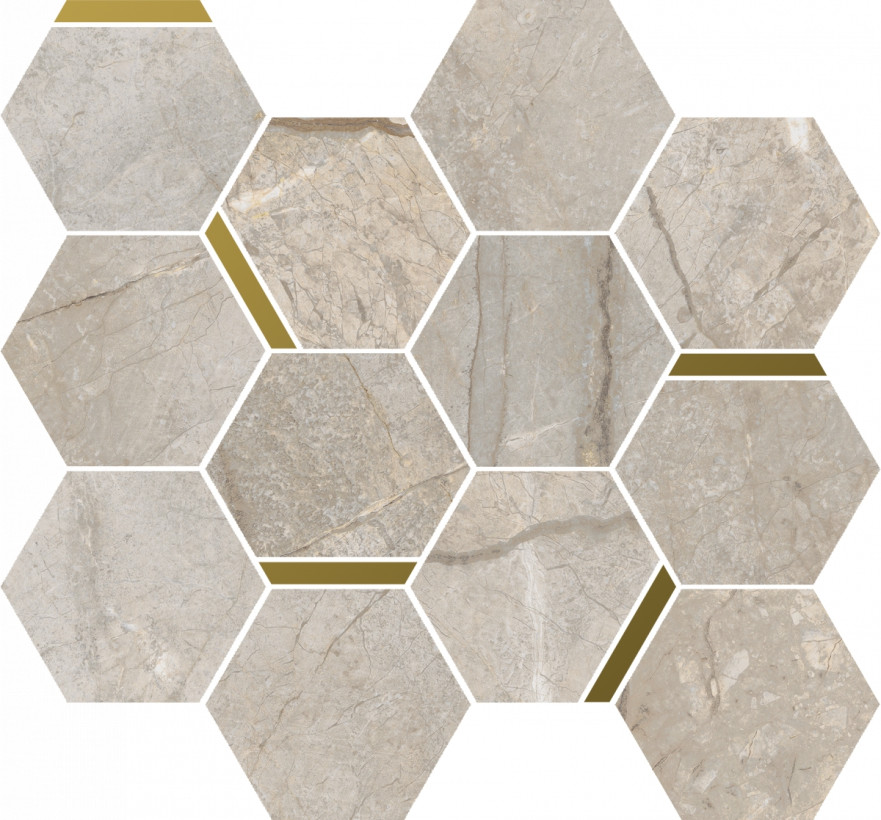 Мозаика Stellaris Elegant Silver Mosaico Chic (36.8x26.9) 620110000224 620110000224