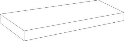 Ступень угловая правая Millennium Silver Scalino Dx 620070001288 (33x80)