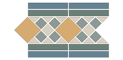 Мозаика AMIENS SHEET (19.9x35)