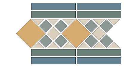 Мозаика AMIENS SHEET (19.9x35)