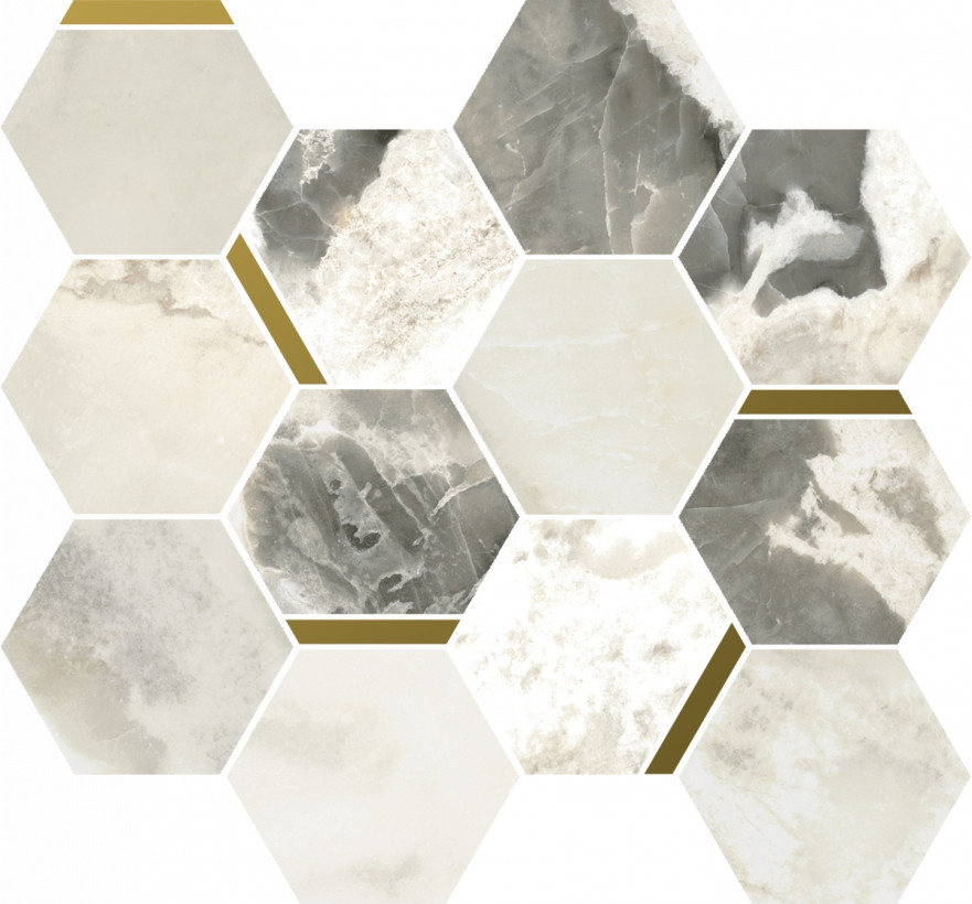 Мозаика Stellaris Dover Light Mosaico Chic (36.8x26.9) 620110000227 620110000227