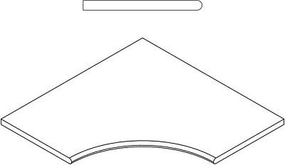 Black Bordo Angolare Round 30 620090000663 (60x60)