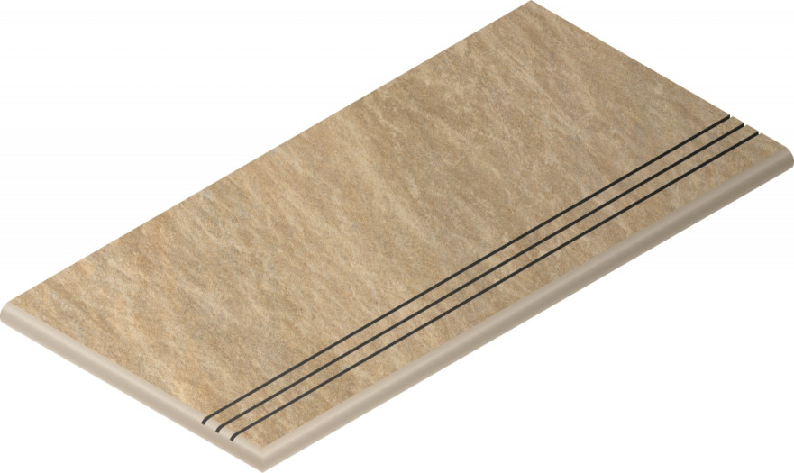 Ступень закругленная левая Sand Gradino Round Grip Sx 620040000039 (30x60) 620040000039