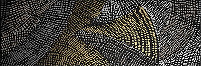 Декор Dec. Diamond Draw Black Gold (20x60) 912759