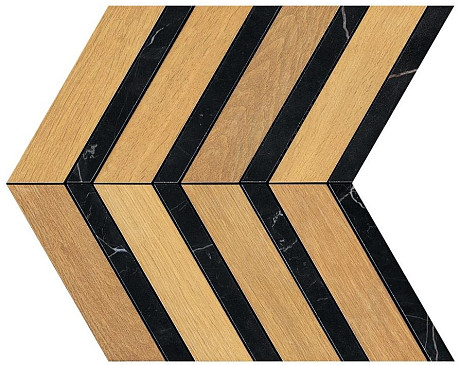 Керамогранит Heartwood Malt Marble Chevron (28.7x29.4) AO3K