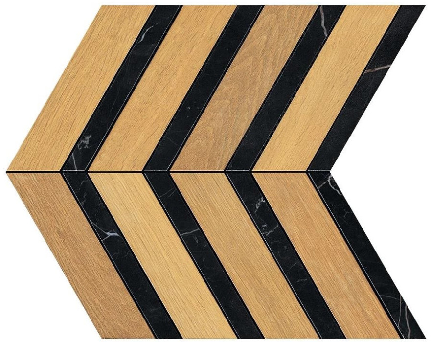 Керамогранит Heartwood Malt Marble Chevron (28.7x29.4) AO3K AO3K