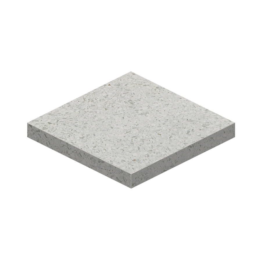 Ступень Marvel Terrazzo White Scalino Ang. Matt (33x33) AS8Y AS8Y
