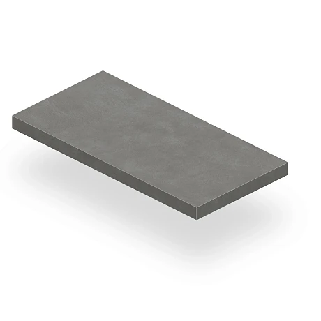 Ступень угловая левая Rinascente Resin Smoke Sc.A.SX/Рин.Ре. Смок(33x120) 620070002748