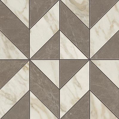 Мозаика Marvel Gris-Calacatta Mosaico Cubes Lapp. (36.5x36.5) AEPU