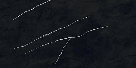 Керамогранит Marvel Meraviglia Black Origin Lapp. AJH1 (75x150) AJH1