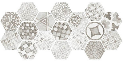 Керамогранит Hexatile Cement Garden Grey (17.5x20)