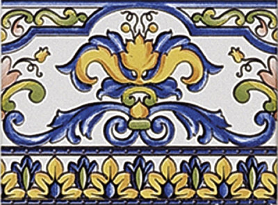 Настенная плитка Zocalo Cenefa (15x20) C-54