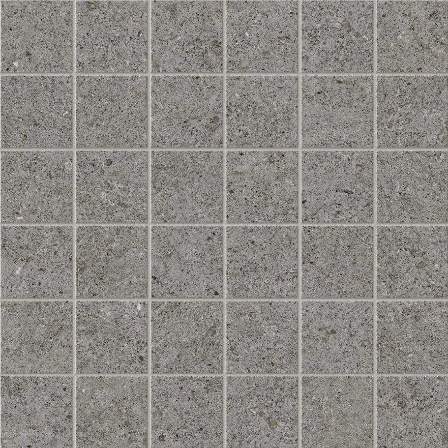 Мозаика Boost Stone Smoke Mosaico Matt (30x30) A7DK A7DK