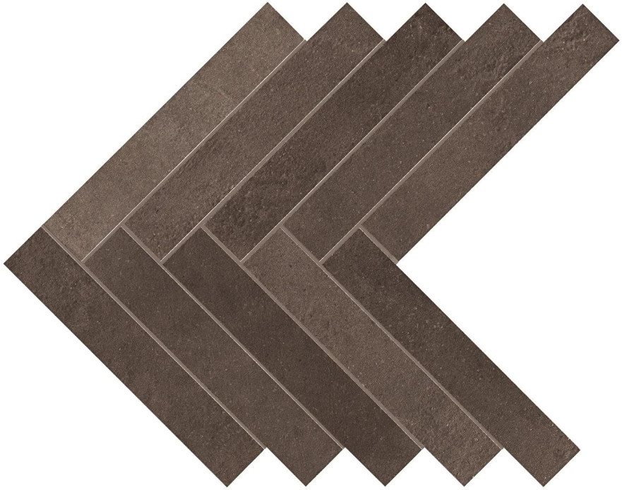 Мозаика Dwell Brown Leather Herringbone (36.2x41.2) A1DE A1DE