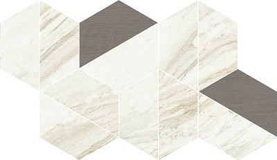 Декор Trevi White Trapezium (18x31.4) 620110000126