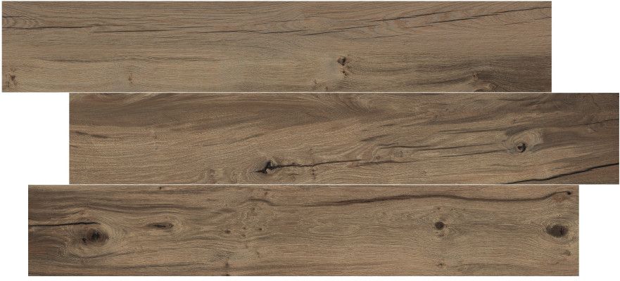 Керамогранит 0003688 Nordik Wood Brown Rett (20x120) 0003688