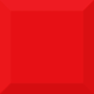 Настенная плитка Biselado Brillo Rojo (10x10)