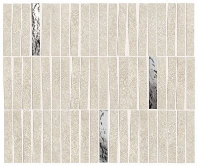 Мозаика Boost Mineral White Mosaico Domino Lux AIHG (35x29,2) AIHG
