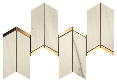 Мозаика Marvel Chevron Bianco Fantastico (17x41.4) 9MCN