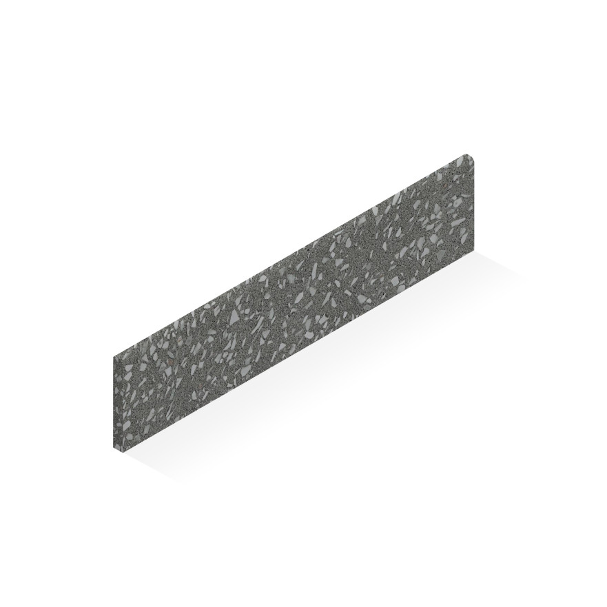 Плинтус Marvel Terrazzo Grey Battiscopa Dig. Matt (4.6x60) AT9K AT9K