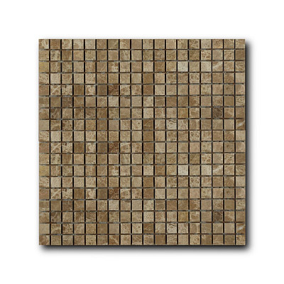 Мозаика из натурального камня Art Natura Marble Mosaic Imperador Light mm-imperlight (15x15)