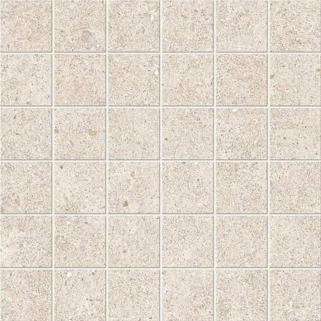 Мозаика Boost Stone White Mosaico Matt (30x30) A7DD