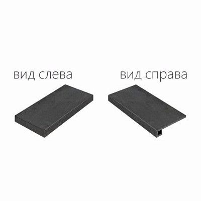 Ступень угловая левая Surface Steel ScalinoSx 620070001359 (33x160)