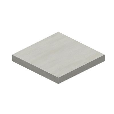 Ступень Marvel Bianco Dolomite Scalino Ang. Sx (33x33) ATD8