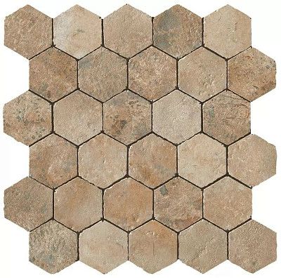 Мозаика Aix Beige Honeycomb Tumbled (30x31) A0UB