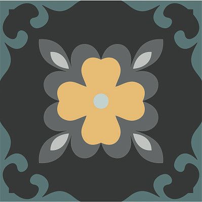 Dahlia NIGHT (15x15)