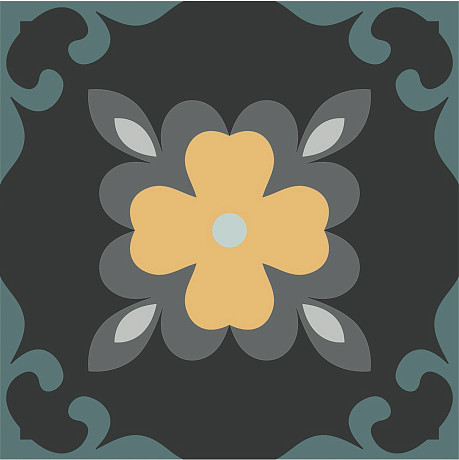 Dahlia NIGHT (15x15)