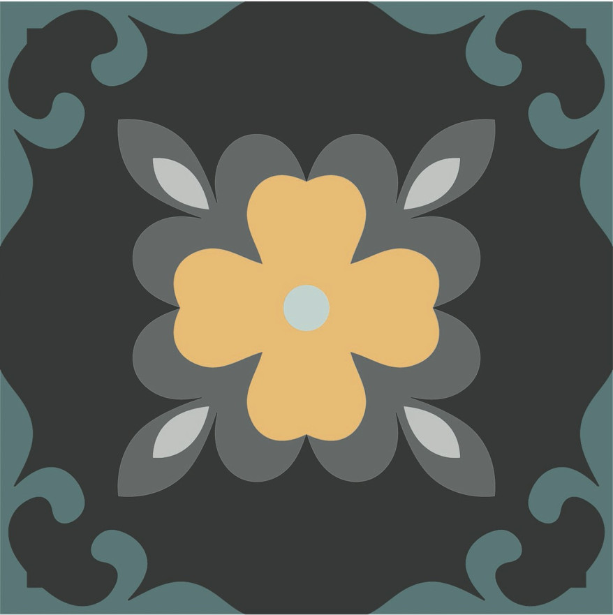 Dahlia NIGHT (15x15)