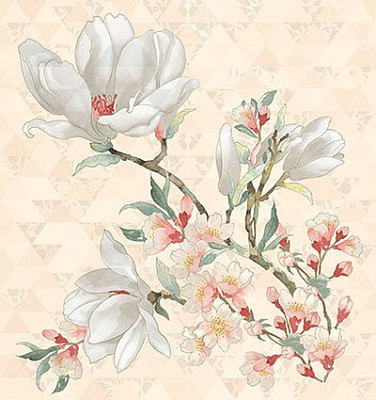 Панно Primavera Magnolia Crema (70.9x75.3) 915655