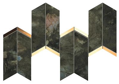 Мозаика Marvel Chevron Brasil Green (17x41.4) 9MCO