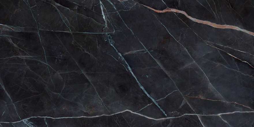 Керамогранит Charm Experience Calacatta black sq. Lappato (120x60) CH03BAL CH03BAL
