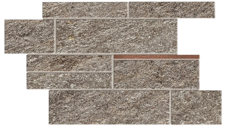 Мозаика Norde Piombo Brick Corten (39x27.8) A599 A599