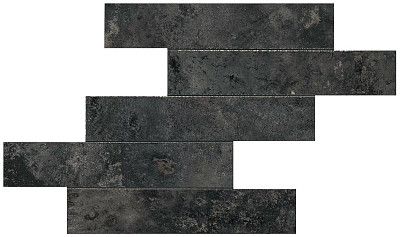 Мозаика Aix Fumée Brick Tumbled (37x37) A0UH