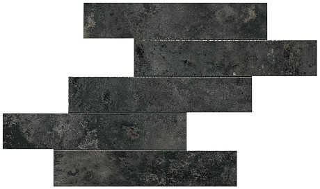 Мозаика Aix Fumée Brick Tumbled (37x37) A0UH