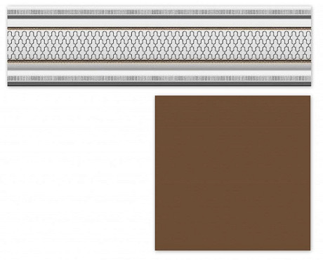 Бордюр Garden Cenefa Classic Marron (8х30)