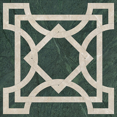 Керамогранит 32 Classic Magic Tile (Brandenburg Green) (60x60) PJG-CLASSIC32