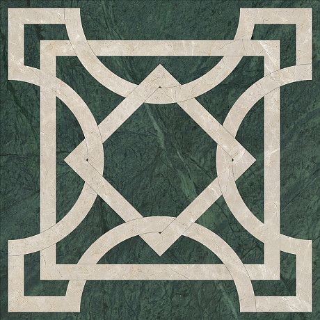Керамогранит 32 Classic Magic Tile (Brandenburg Green) (60x60) PJG-CLASSIC32